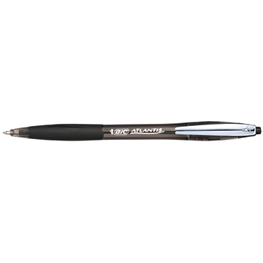 BIC Kugelschreiber ATLANTIS Soft 9021332 0,4mm Druckmechanik schwarz