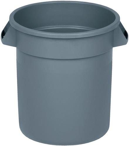 Mehrzwecktonne grau 38l PE Außen-Ø400xH435mm RUBBERMAID || VE = 1 ST