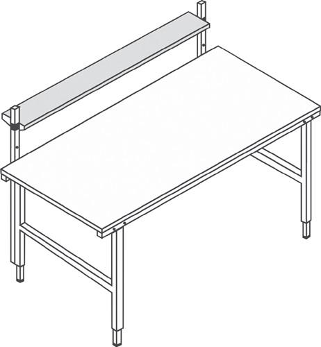 Ablagebord B1600xT400xH30mm HO f.Packtisch ROCHOLZ || VE = 1 ST