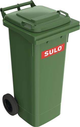 Müllgroßbehälter 80l HDPE grün fahrbar,n.EN 840 SULO || VE = 5 ST