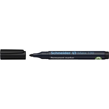 Schneider Permanentmarker Maxx 130 113001 1-3mm Rundspitze schwarz