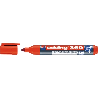 edding Boardmarker 360 4-360002 1,5-3mm Rundspitze nachfüllbar rt