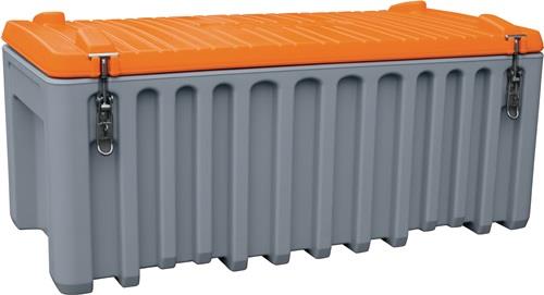 Werkzeugbox B1200xT600xH540mm PE grau/orange 250l || VE = 1 ST