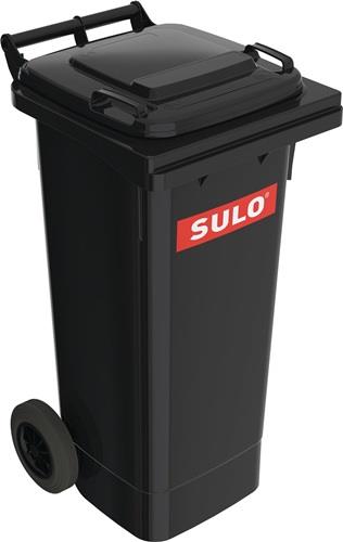 Müllgroßbehälter 80l HDPE anthrazitgrau fahrbar,n.EN 840 SULO || VE = 5 ST