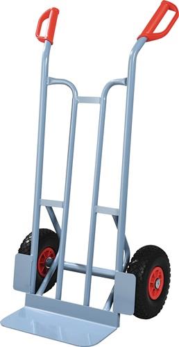 Sackkarre H.1150mm Schaufel-L150xB400mm PU-Bereifung Trgf250kg taubenblau PROMAT || VE = 1 ST