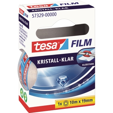 tesa Klebefilm tesafilm kristall- klar 57329-00000 19mmx10m