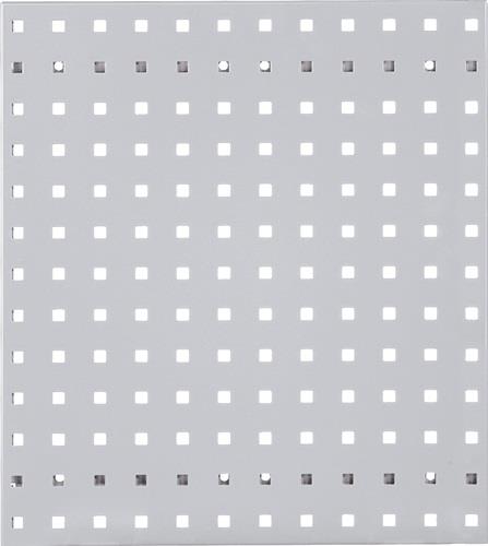 Lochplatte B450xL500mm lichtgrau RASTERPLAN || VE = 1 ST