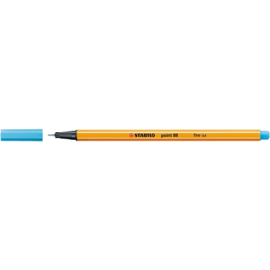 STABILO Fineliner point 88 88/57 0,4mm azurblau