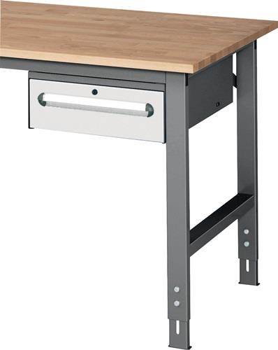 Unterbauschrank H175xB440xT600mm anthrazitgrau/lichtgrau 1 Schubl.Einfachauszug || VE = 1 ST