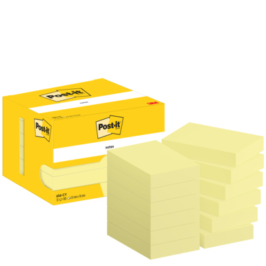 Post-it Haftnotiz 656-CY 51x76mm 100Bl gelb12 St./Pack.