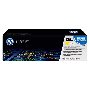 HP Toner CB542A 125A 1.400Seiten gelb