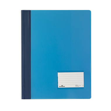 DURABLE Schnellhefter DURALUX 268006 DIN A4 Hartfolie blau