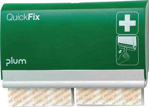 Pflasterspender QuickFix 1 B230xH135xT32ca.mm grün PLUM || VE = 1 ST