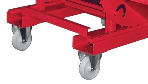 Rollensatz 2 Lenk- u.2 Bockrollen PA Trgf.1000kg f.Kippbehälter/Sicherheitskorb || VE = 1 ST