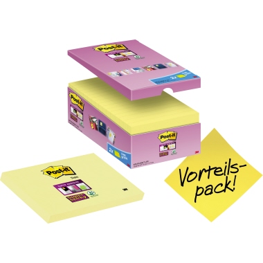 Post-it Haftnotiz 65516SYP 76x127mm gelb 14+2St.