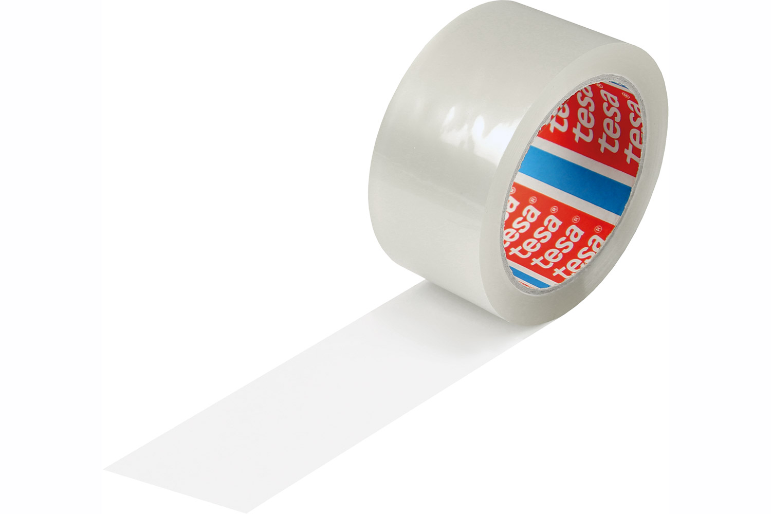 PP-Packband, 50mm breitx66lfm, 52µ,, transparent leise, tesa 4024 / Inhalt à VE = 36