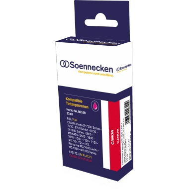 Soennecken Tintenpatrone 80169 wie Canon CLI551XLM magenta