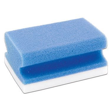 Franken Schreibtafelschwamm X-Wipe! Z1945 7x4,5x9,5cm blau 2 St./Pack.