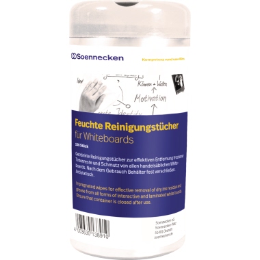 Soennecken Reinigungstuch 4829 f. Whiteboard 100 St./Pack.