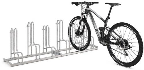 Fahrradständerreihenanlage 4055 1-s.90Grad verz.Anz.Radstände 5 z.Schr.WSM || VE = 1 ST