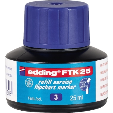 edding Nachfülltusche 4-FTK25003 25ml blau