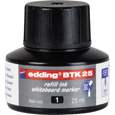 edding Nachfülltusche 4-BTK25001 refill-service 25ml schwarz